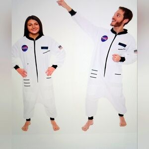 NWT FUNZIEZ! OUTER SPACE ALIEN ONESIE ASTRONAUT ONE PIECE COSTUME